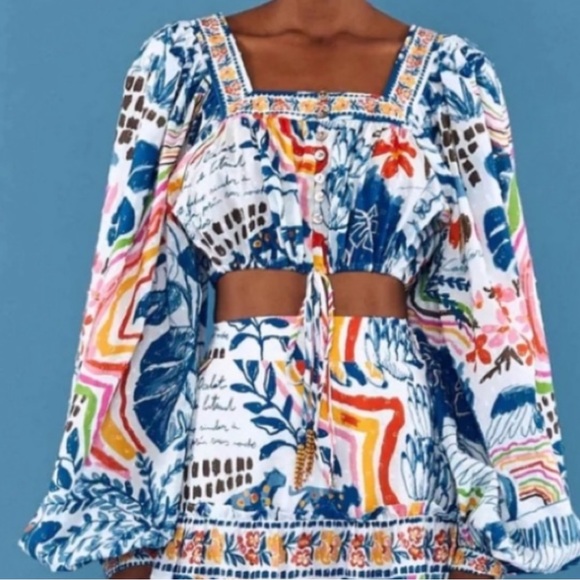 Farm Rio square top - Picture 10 of 11